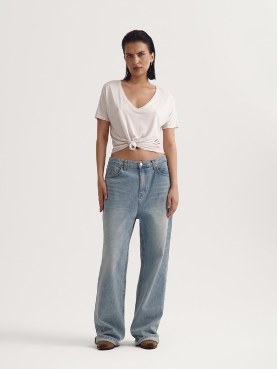 Футболка TRIANGLE ECRU цвет экрю