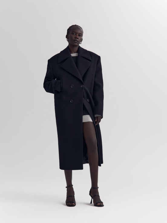 Пальто CLAUDE цвет черный