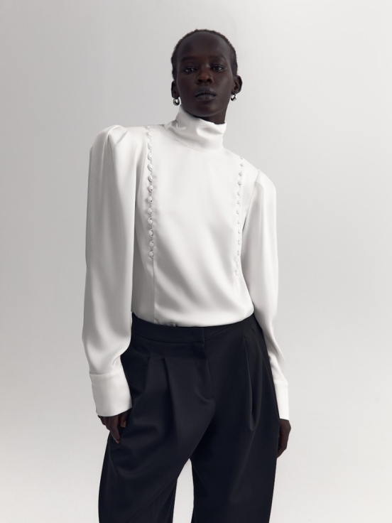 Блуза ROSET цвет белый за 9 570 рублей