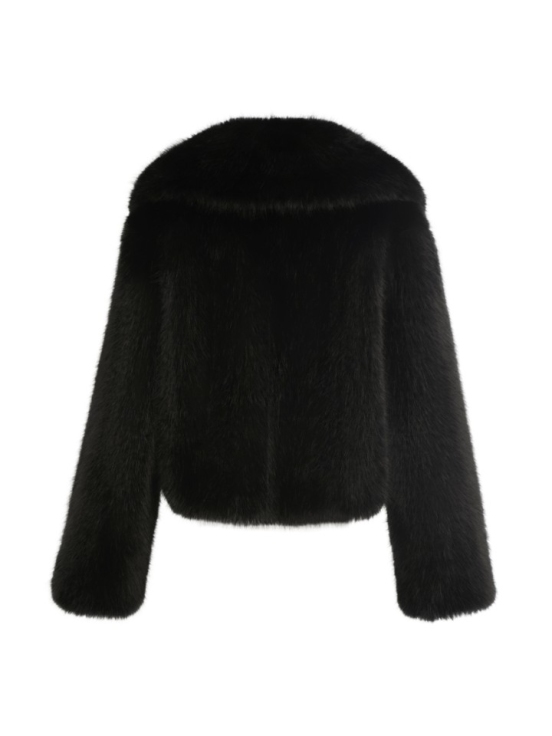 Купить Шуба FUR-FUR цвет черный за 22 470 рублей