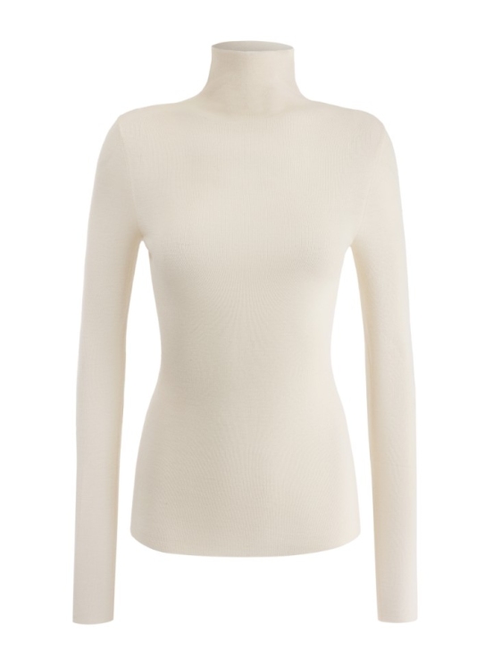 Купить Лонгслив FLUFFY цвет молочный