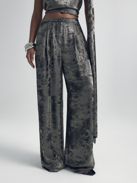 Брюки STARDUST цвет золотой